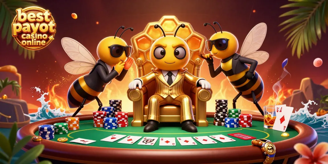 Experience the thrill of the best payout casino online with this vibrant 3D illustration.
