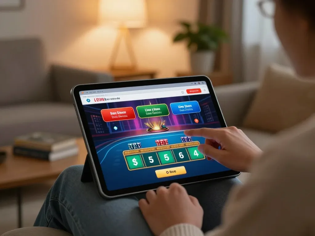 Engaging gameplay on HM88 online casino app, showcasing user interface and strategy.
