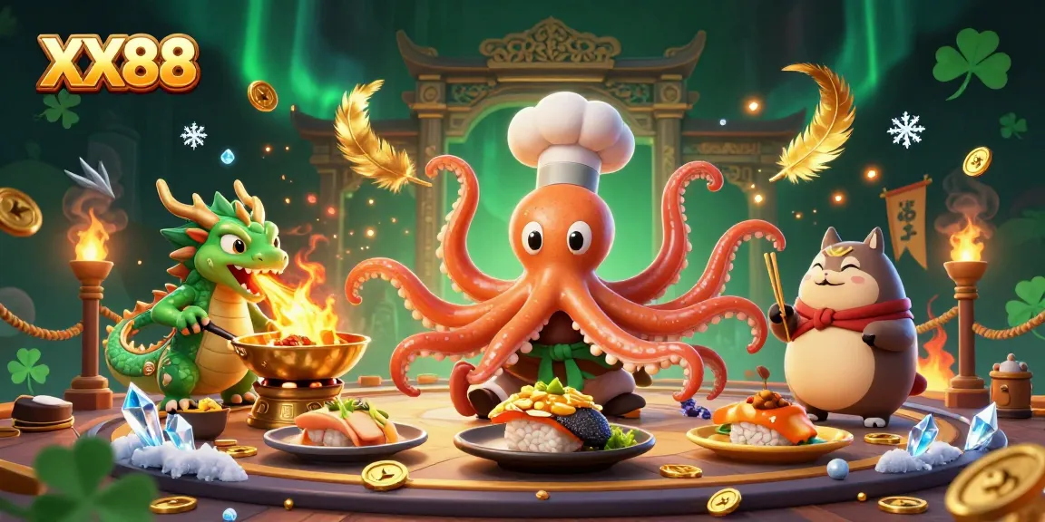 Experience thrilling gameplay at XX88 with vibrant casino action featuring unique characters and elements.