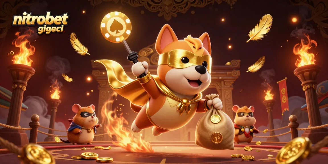 Gioca ai giochi NitroBet con un cane supereroe e avventure d'oro.